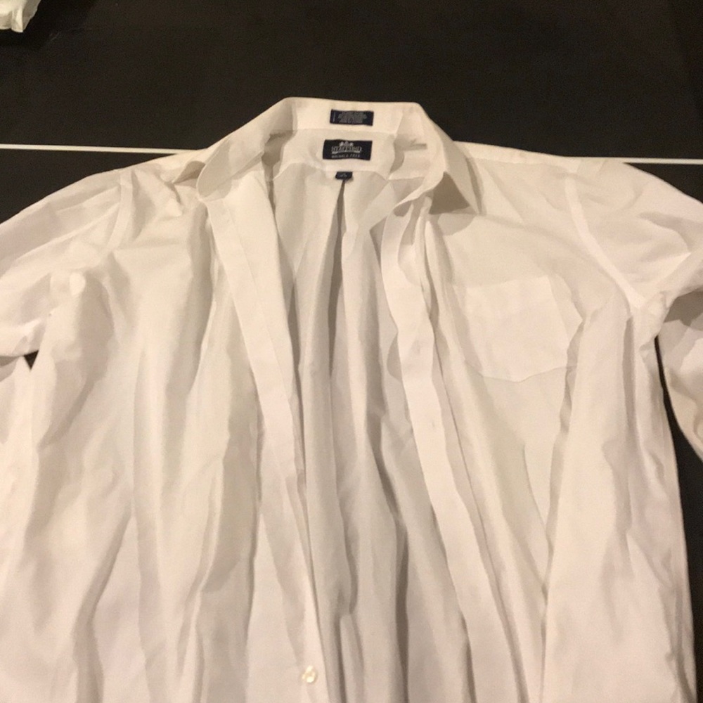 White Stafford professional dress shirt